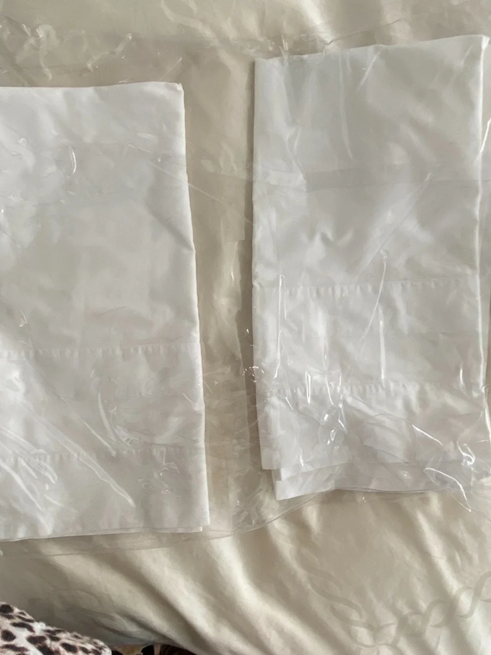 Pratesi white euro shams